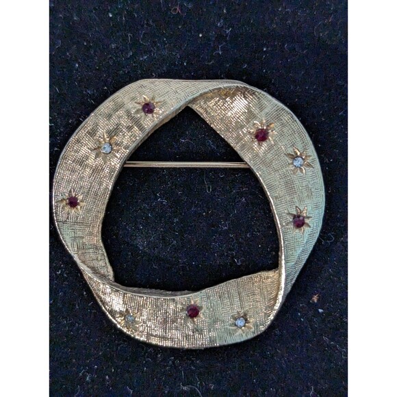 Vintage NYC Accessocraft Ribbon Brooch - Picture 4 of 10